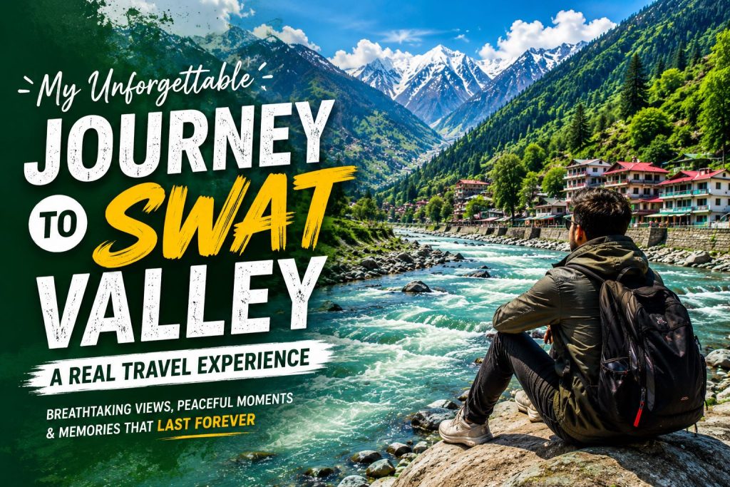 My unforgettable Swat Valley travel experience during a scenic Swat Valley trip in Swat Valley Pakistan.